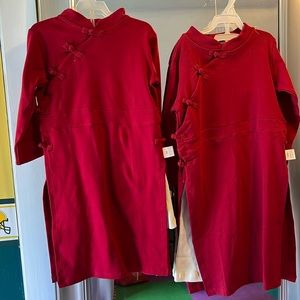 Kid traditional dress (chinese dress) 2 pieces set tang suit